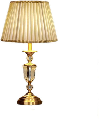 All‑brass articulated desk lamp in copper finish, vintage-industrial style with adjustable arm and dome shade elegant for home or bedroom use-2